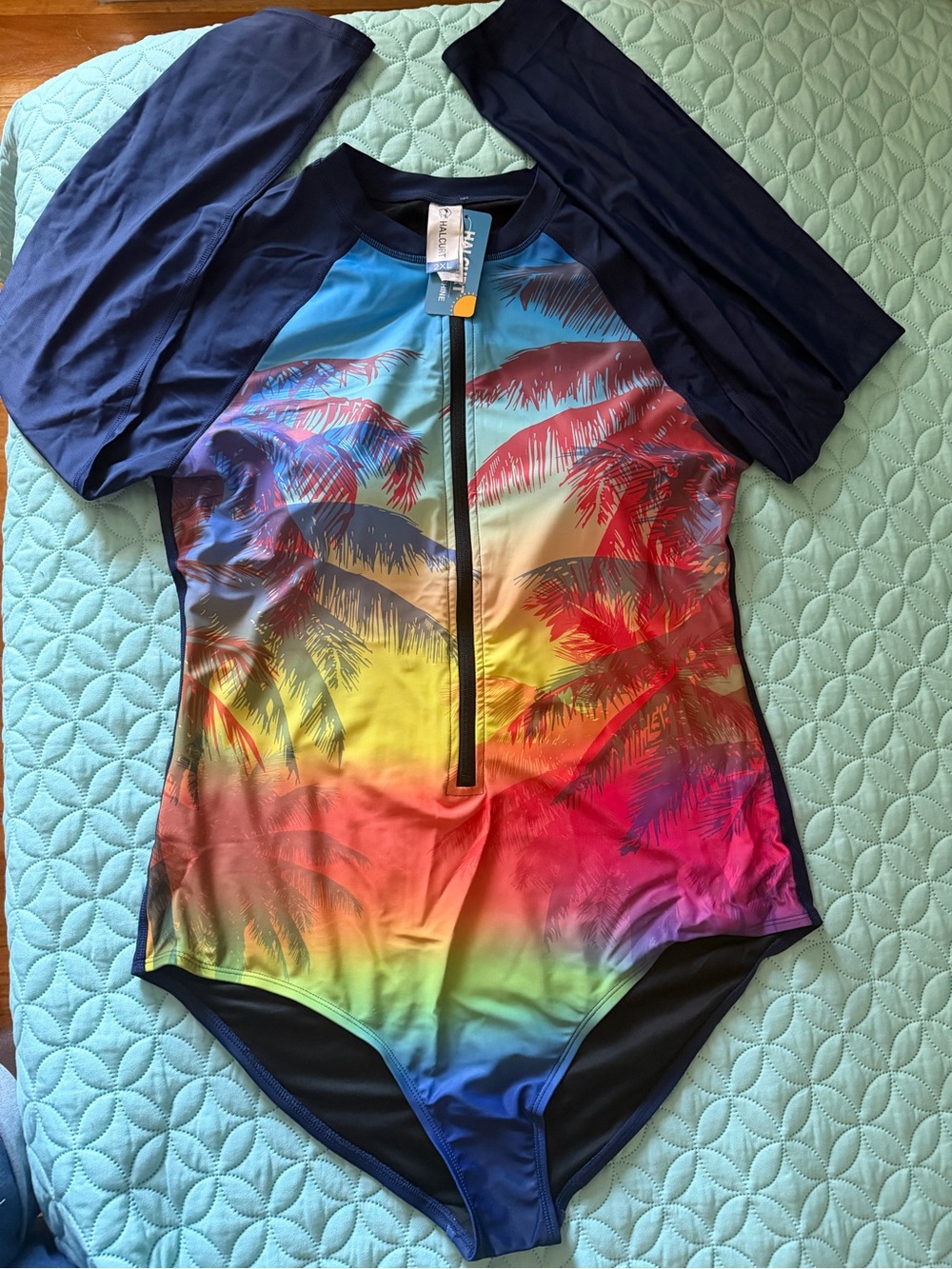 Halcurt Women’s Long Sleeve Swimsuit